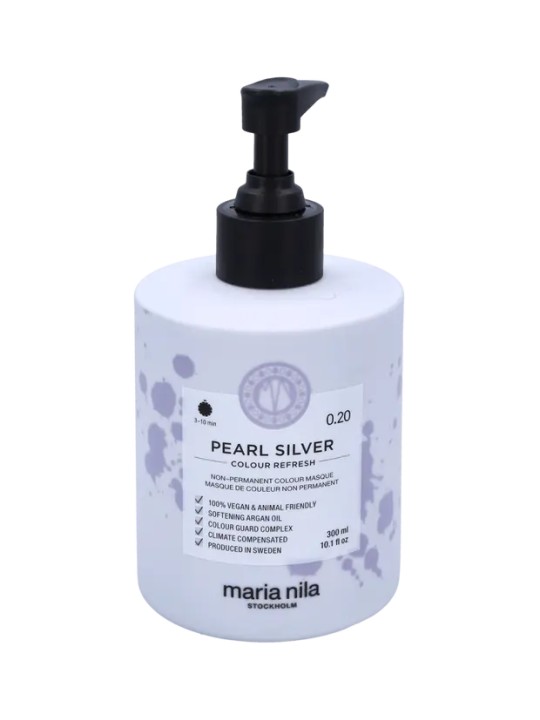Maschera Colore Non Permanente Maria Nila 300ml 0.20 Pearl Silver