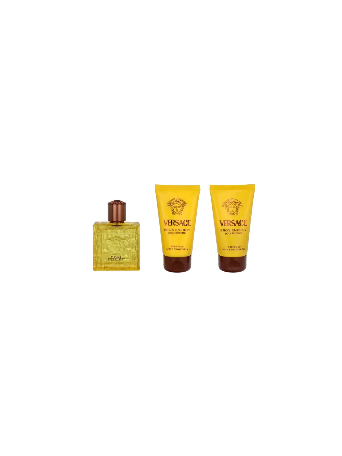 Versace SET Eros Energy eau de parfum spray 50ml + GEL DOCCIA 50ml + BALSAMO 50ml