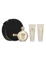Versace Eros Pour Femme Giftset eau de parfum Spray 100ml Bath & Shower Gel 100ml Body Lotion 100ml Make-Up Case 200ml