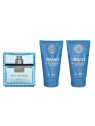 Versace Set da 3 pezzi EAU FRAICHE MAN Eau de Toilette spray 50 ml + Shower Gel 50 ml + Aftershave Balm 50 ml uomo