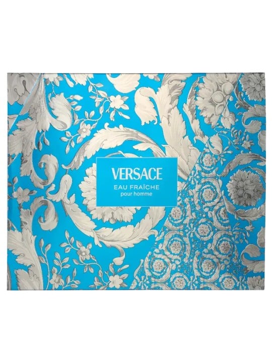 Versace Set da 3 pezzi EAU FRAICHE MAN Eau de Toilette spray 50 ml + Shower Gel 50 ml + Aftershave Balm 50 ml uomo