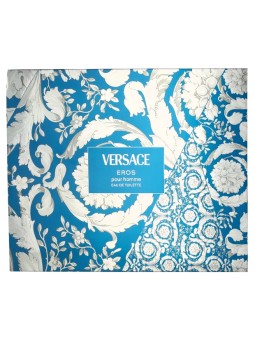 Versace Eros Pour Homme Giftset eau de toilette Spray 50ml Bath & Shower Gel 50ml Aftershave Balm 50ml 6g
