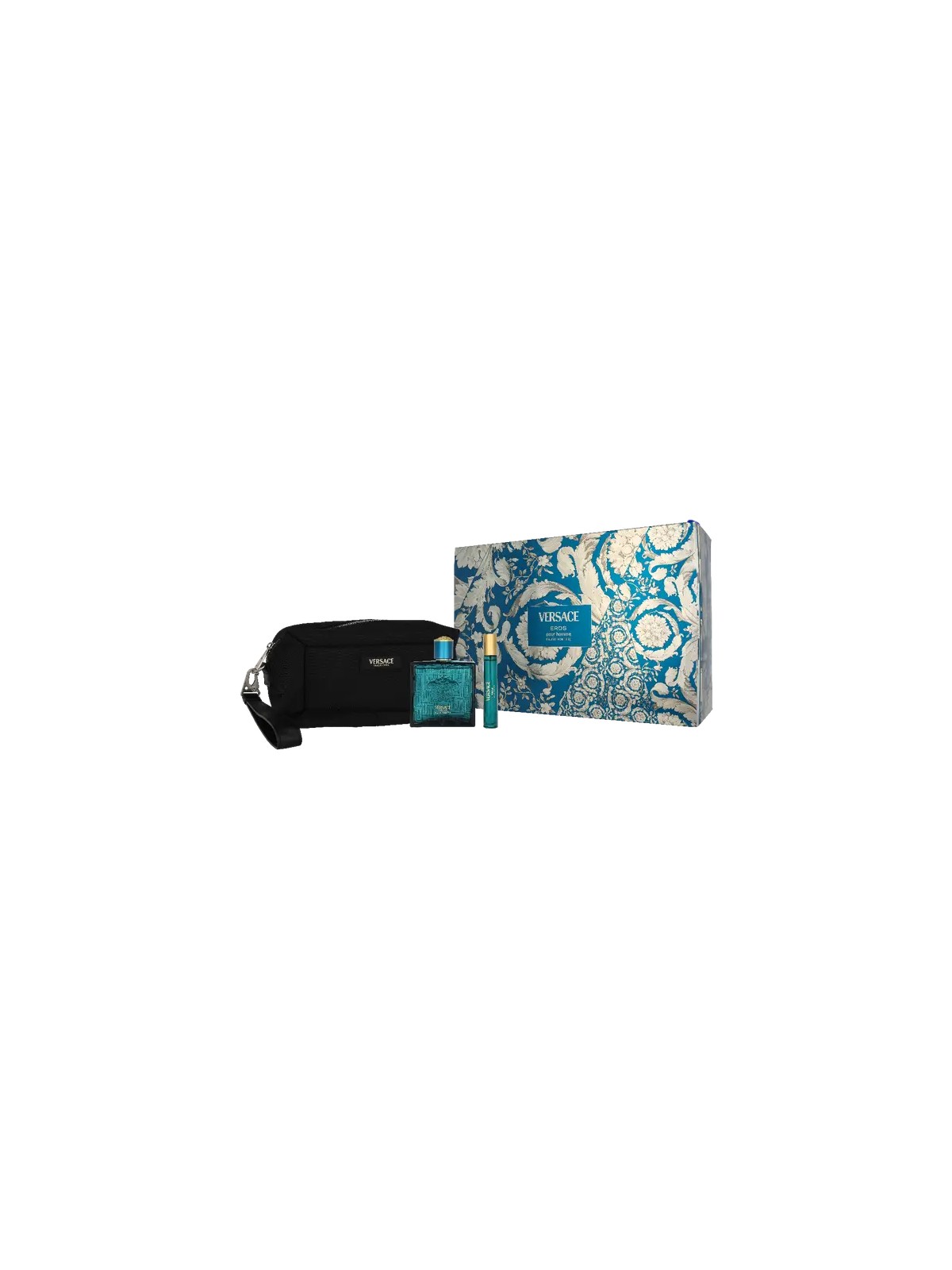 Versace Man Eau Fraiche SET eau de toilette 100ml + eau de toilette 10ml + trousse uomo