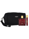 Versace Set da 3 pezzi EROS FLAME Eau de Parfum spray 100 ml + Eau de Parfum spray 10 ml + Toiletry bag unisex