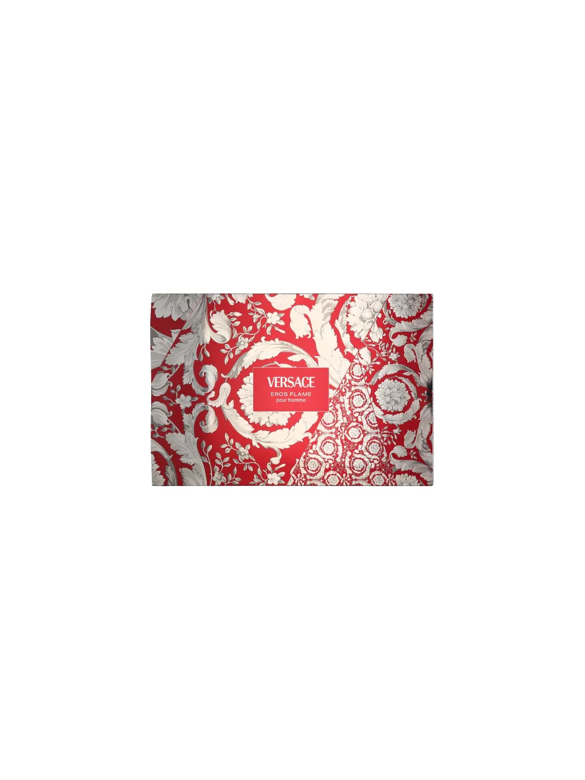 Versace Set da 3 pezzi EROS FLAME Eau de Parfum spray 100 ml + Eau de Parfum spray 10 ml + Toiletry bag unisex