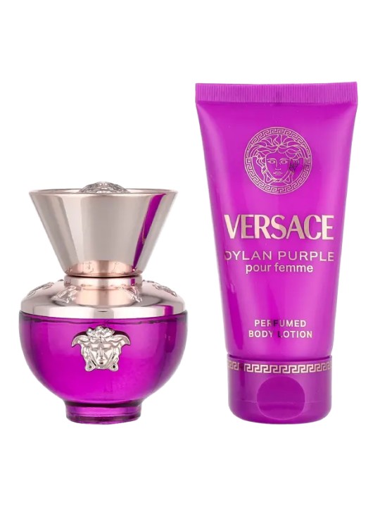 Versace Dylan Purple Giftset eau de parfum Spray 30ml Body Lotion 50ml 50ml