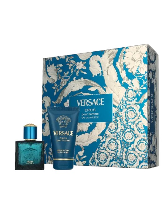 Versace Eros Gift Set eau de toilette 30ml e Gel Doccia 50ml Eros uomo