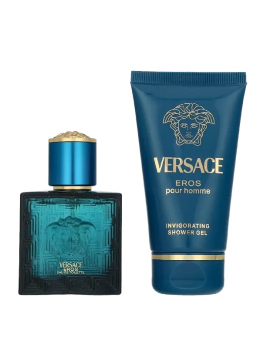 Versace Eros Gift Set eau de toilette 30ml e Gel Doccia 50ml Eros uomo