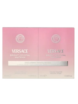 Versace Bright Crystal Gift set eau de toilette 2 x 30ml donna