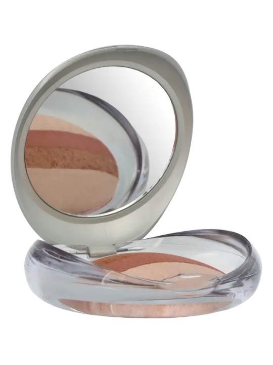 Pupa Luminys Baked All Over Illuminating Blush-Powder donna 9g Numero 01 Stripes Rose