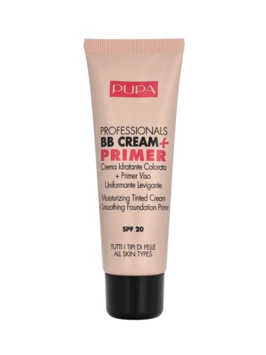 Pupa Pupa Professionals BB Cream  Primer SPF20 donna 50ml Numero 002 Sand - All Skin Types
