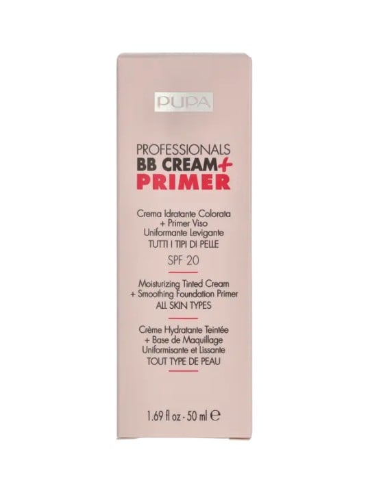 Pupa Pupa Professionals BB Cream  Primer SPF20 donna 50ml Numero 002 Sand - All Skin Types