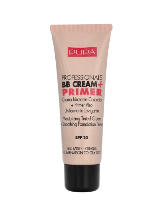 Pupa Pupa Professionals BB Cream  Primer SPF20 donna 50ml Numero 002 Sand - Combination To Oily Skin