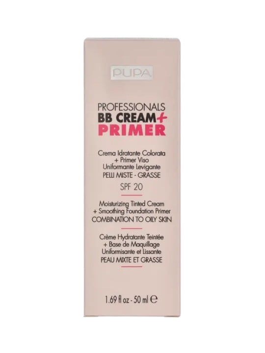 Pupa Pupa Professionals BB Cream  Primer SPF20 donna 50ml Numero 002 Sand - Combination To Oily Skin