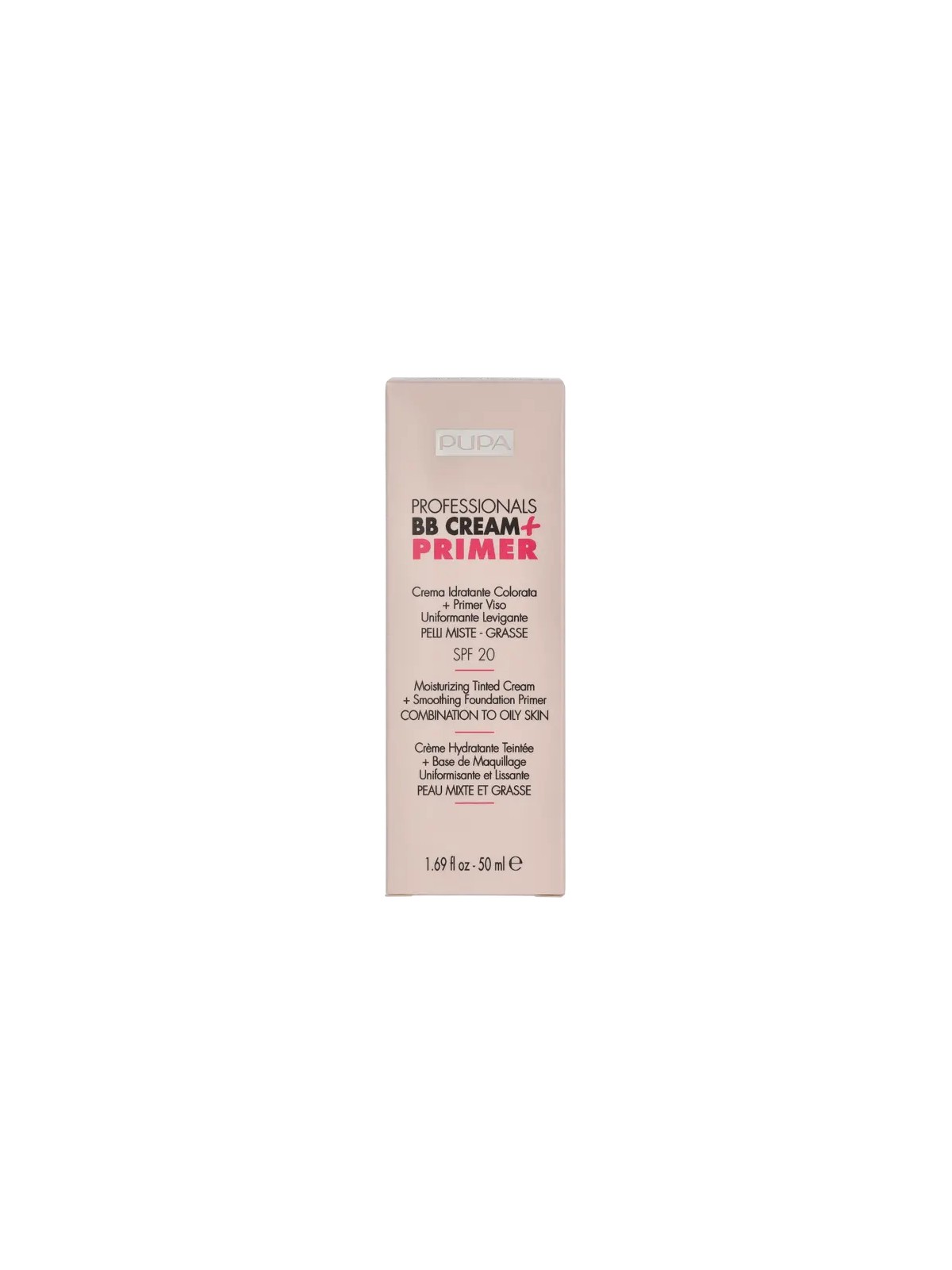 Pupa Pupa Professionals BB Cream  Primer SPF20 donna 50ml Numero 002 Sand - Combination To Oily Skin