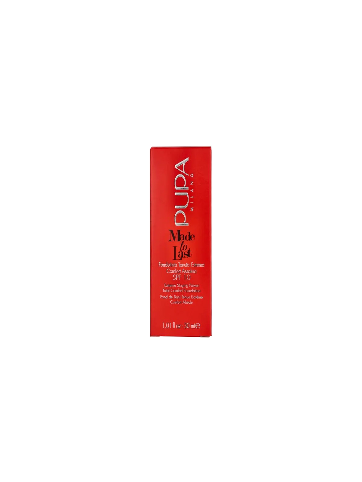 Pupa Made To Last Total Comfort Foundation SPF10 050 Beige Sand 30ml