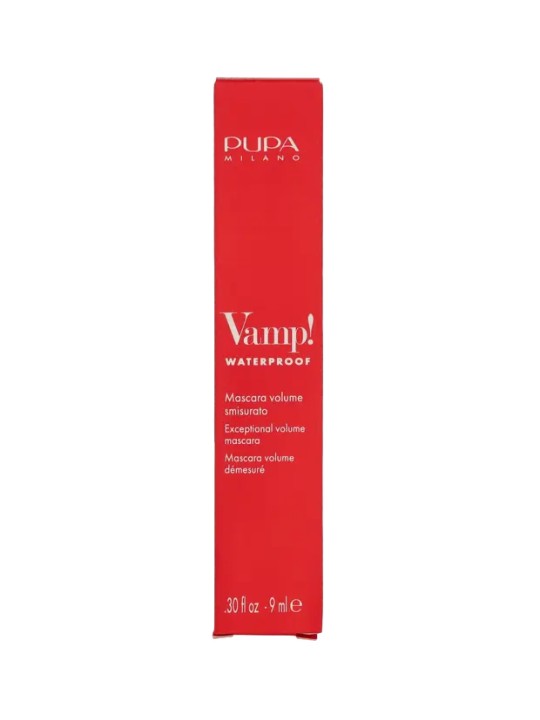 Pupa Vamp! Waterproof Mascara 9ml 001 Black