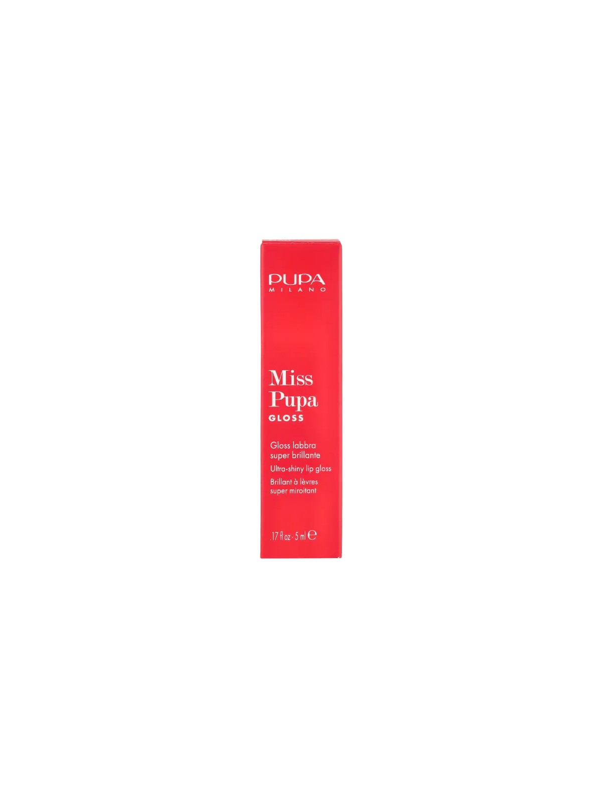 Miss Pupa Ultra-Shine Lip Gloss 201 Tender Apricot 5ml