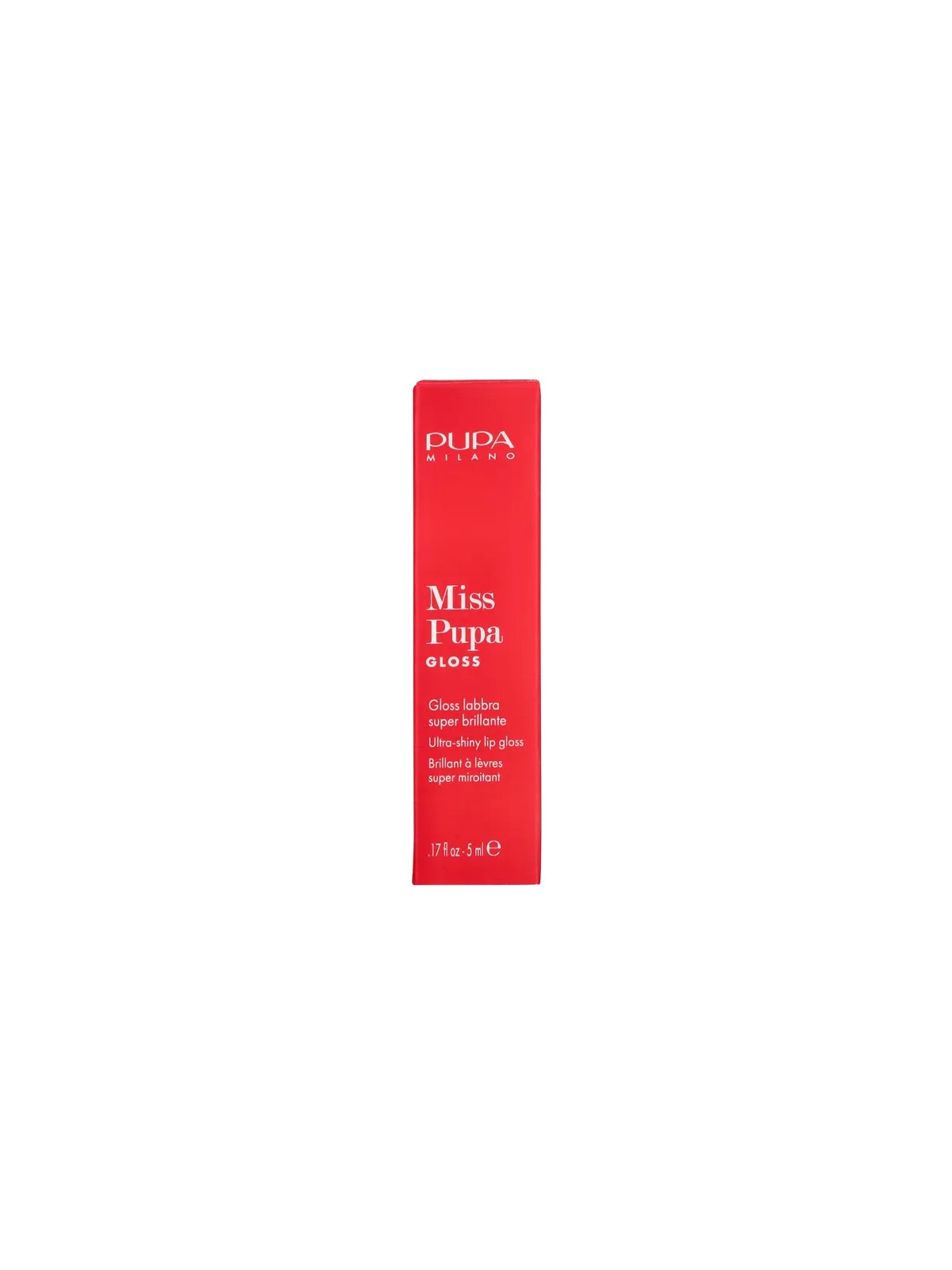 Pupa Miss Pupa Ultra-Shine Lip Gloss 5ml Numero 100 Crystal Glass