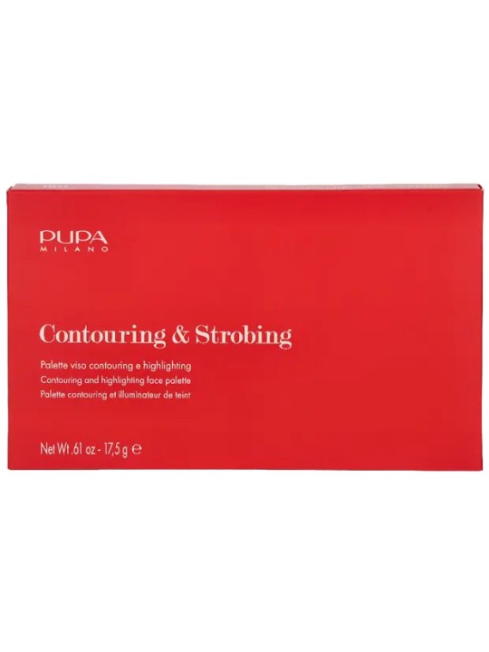Pupa Contouring & Strobing Powder Palette 17,5g 001 Light