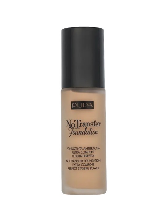 Pupa No Transfer Foundation Extra Comfort SPF 15 - Trucco a lunga durata 30ml donna 300 Natural Silk