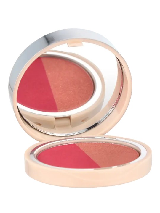Pupa Extreme Blush DUO Blush in Polvere 4 g 140 Radiant Flamingo Glow Creamy donna