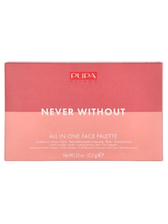 Pupa Never Without All In One Face Palette n.002 Medium 5ml