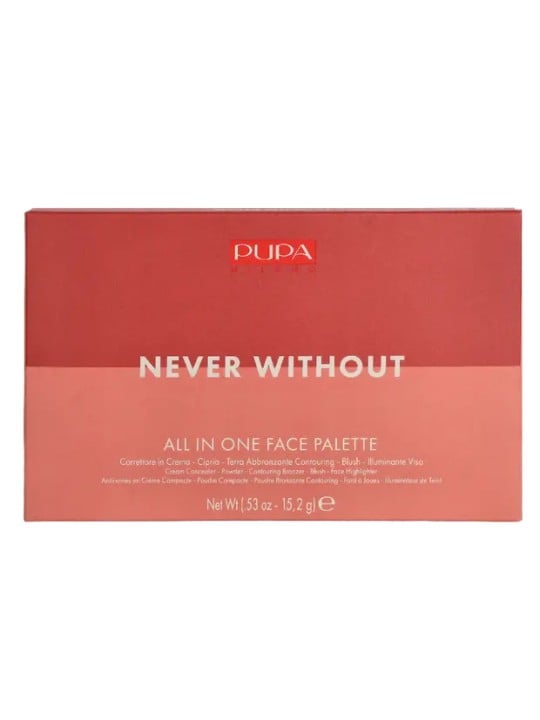 Pupa Never Without All in One Face Palette - Palette in TV? 15.2g 0.0g donna 3