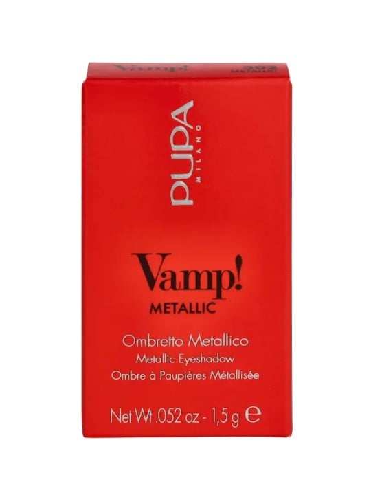 Pupa Vamp! Metallic Eyeshadow n.302 Pure Silver 5ml