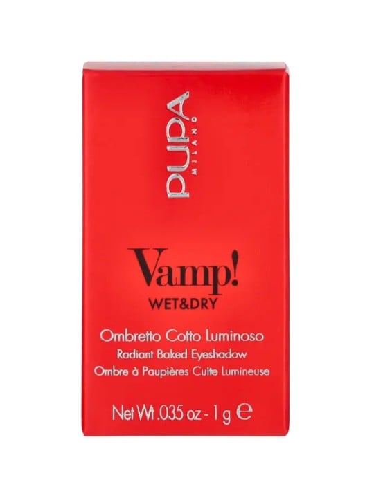Ombretto Pupa Vamp! Wet & Dry 1g 401 White Snow