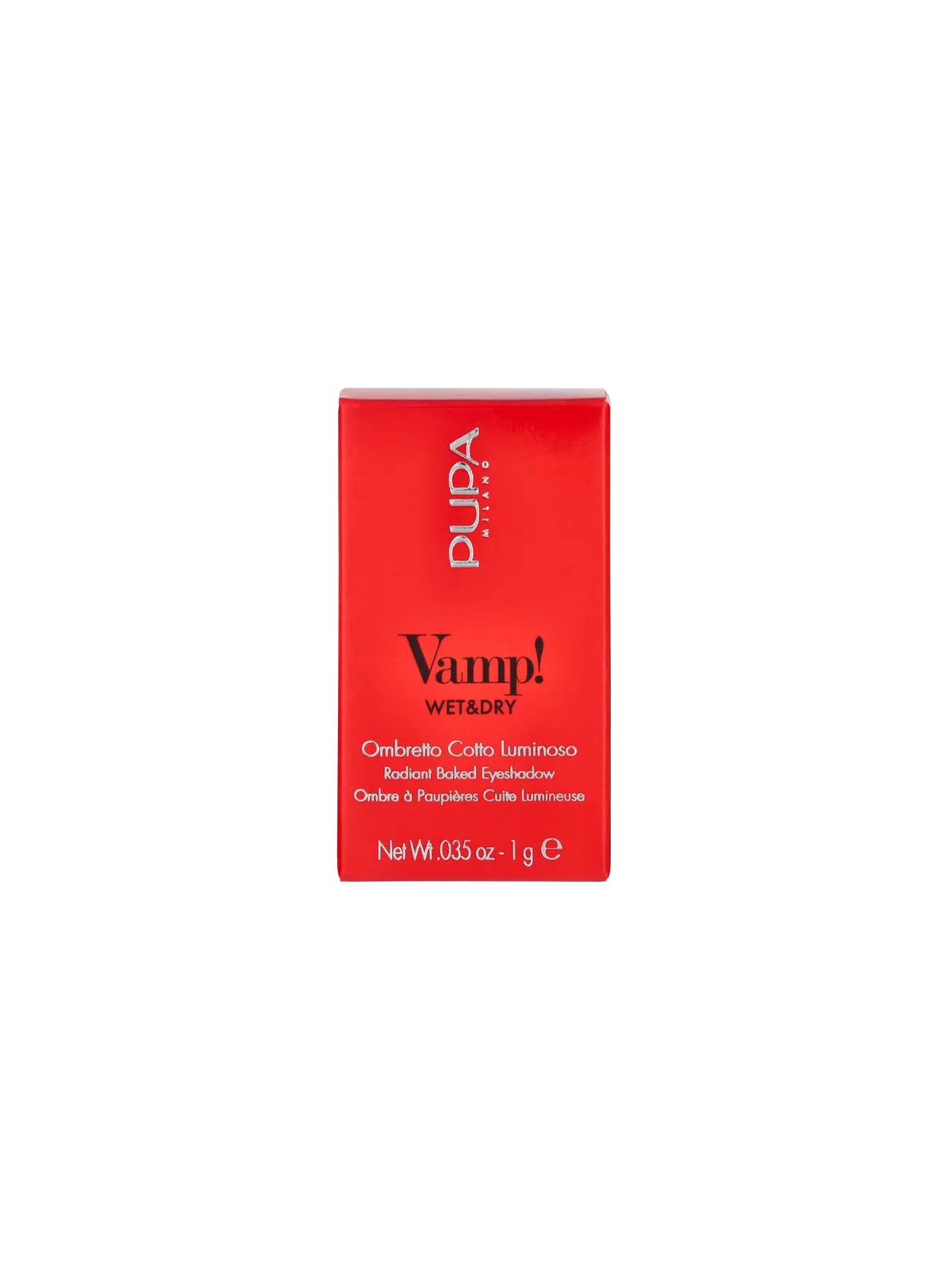 Ombretto Pupa Vamp! Wet & Dry 1g 401 White Snow
