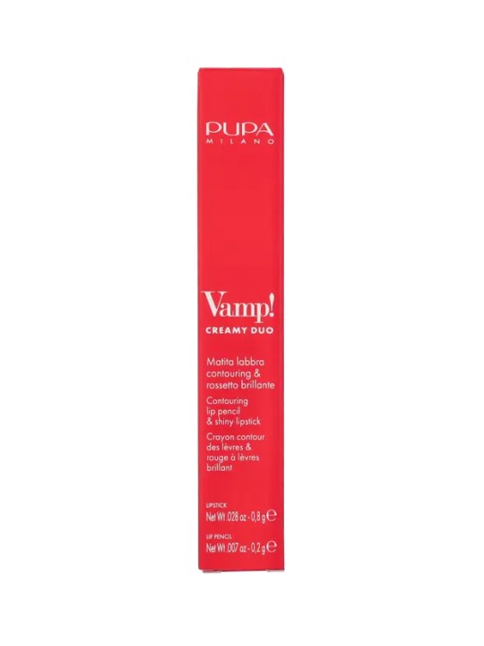 Pupa Vamp! Creamy Duo Lip Pencil 1gr Numero 001 Fair Nude