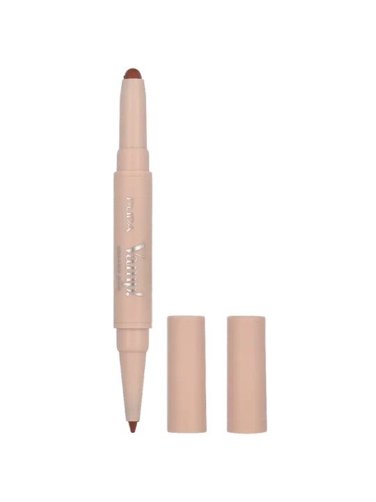 Matita labbra Pupa Vamp! Creamy Duo Lip Pencil 10g N.003 Warm Nude