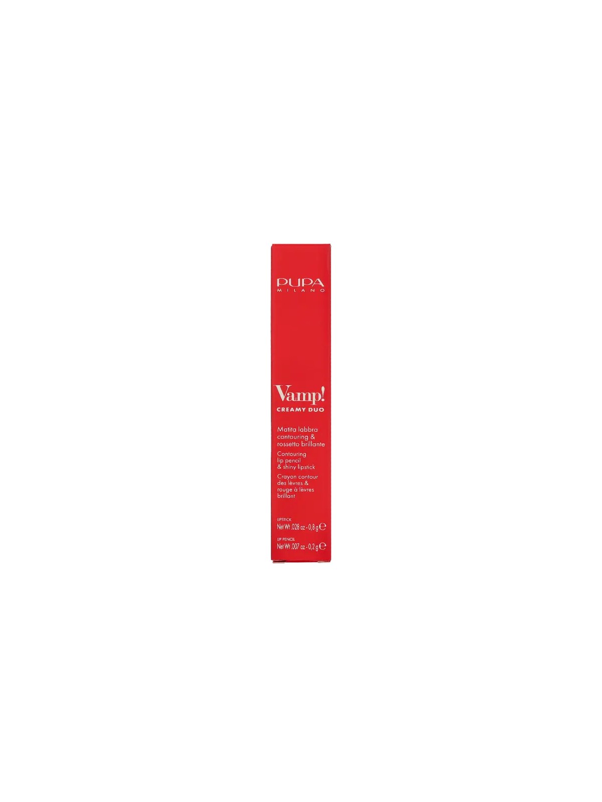 Matita labbra Pupa Vamp! Creamy Duo Lip Pencil 10g N.003 Warm Nude