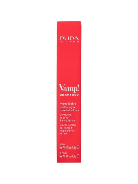 Matita labbra Pupa Vamp! Creamy Duo 10g 006 Deep Rose