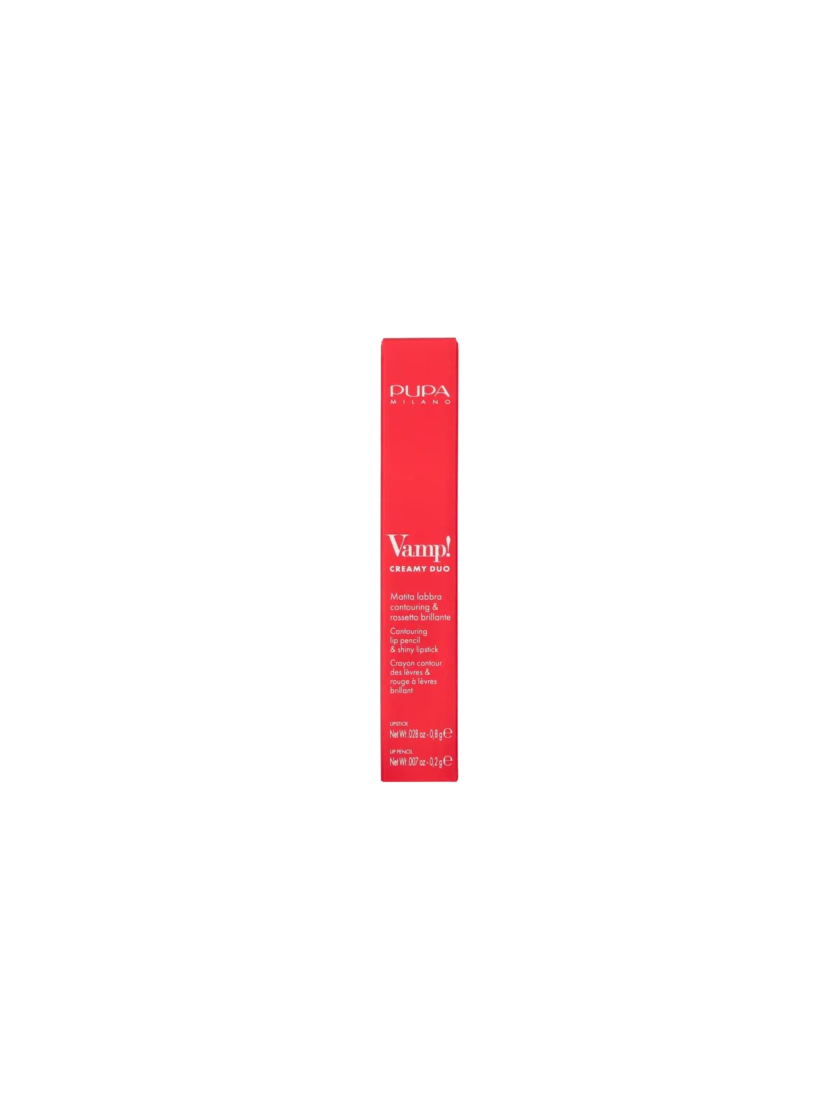 Matita labbra Pupa Vamp! Creamy Duo 10g 006 Deep Rose