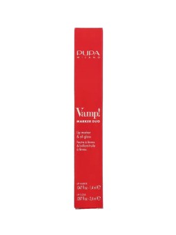 Pupa Vamp! Marker Duo n.002 Frozen Rose   lip marker 1,4ml   lip gloss 2,6ml 2,2g