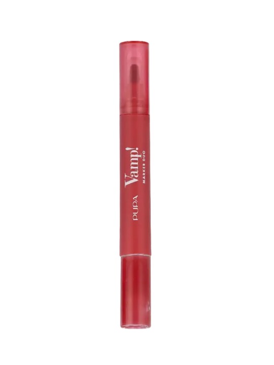 Booty Vamp! Marker Duo - Lucidalabbra fissante e oleoso 2 in 1 4ml donna 003 Grape Juice