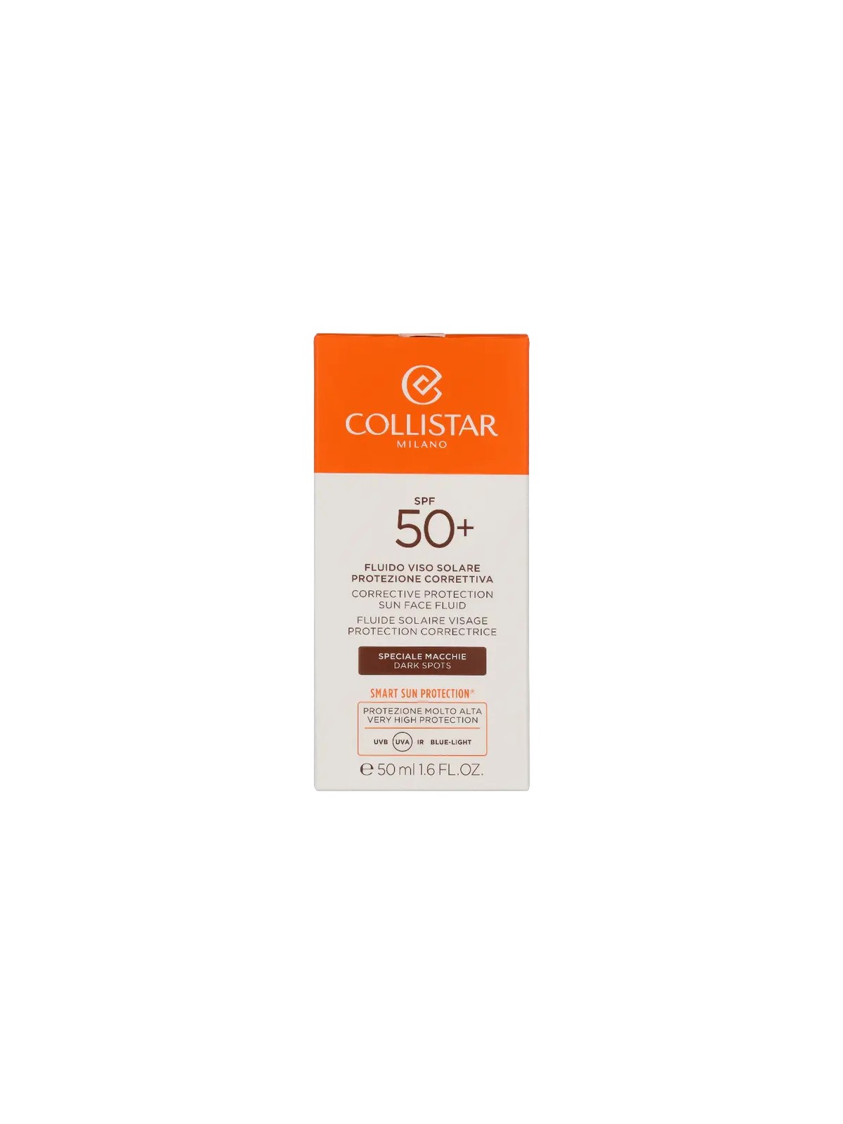 Collistar Crema solare viso antimacchie SPF50+ 50ml unisex