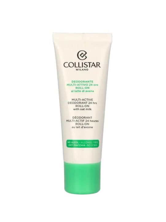 Collistar Multi-Active Deo 24H Roll On donna 75ml Alcohol Free - With Oat Milk
