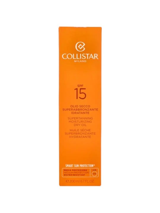Collistar Supertanning Dry Oil SPF15 donna 200ml Moisturizing Dry Oil