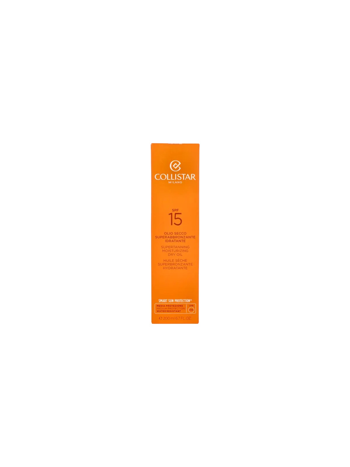 Collistar Supertanning Dry Oil SPF15 donna 200ml Moisturizing Dry Oil