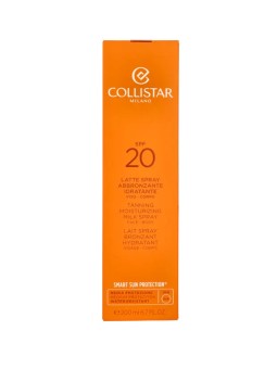 Collistar Tanning Moisturizing Milk Spray Face-Body SPF20 unisex 200ml