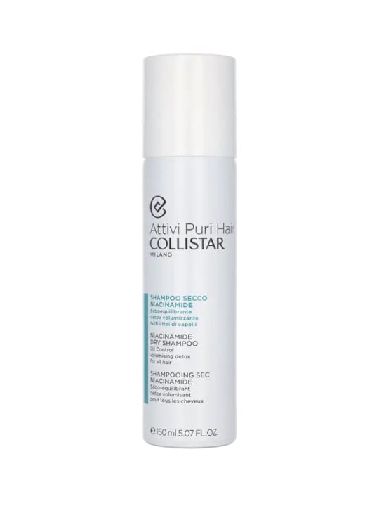 Shampoo secco Collistar con niacinamide, ideale per donna 150ml