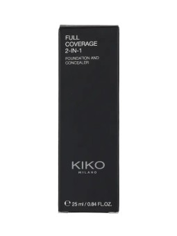 Kiko Milano Full Coverage 2 In 1 Foundation & Concealer WR01 25ml