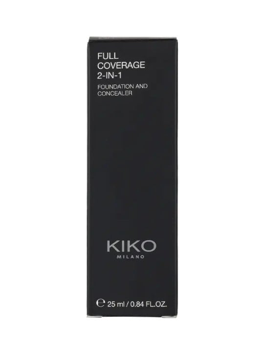 Kiko Milano Full Coverage 2 In 1 Foundation & Concealer WR01 25ml