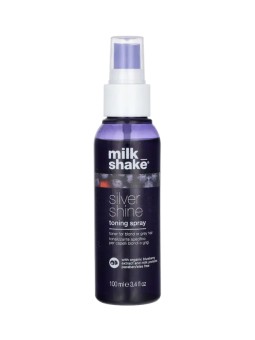 Spray tonalizzante per capelli Milk Shake Silver Shine Violet Pigments Biondo/Grigio 100ml