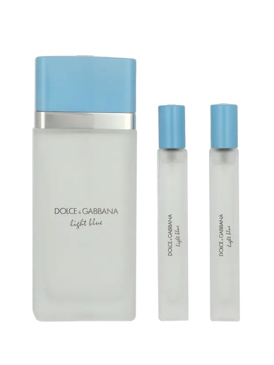 Dolce & Gabbana Light Blue EDT 100ml + 2 x EDT MINl donna