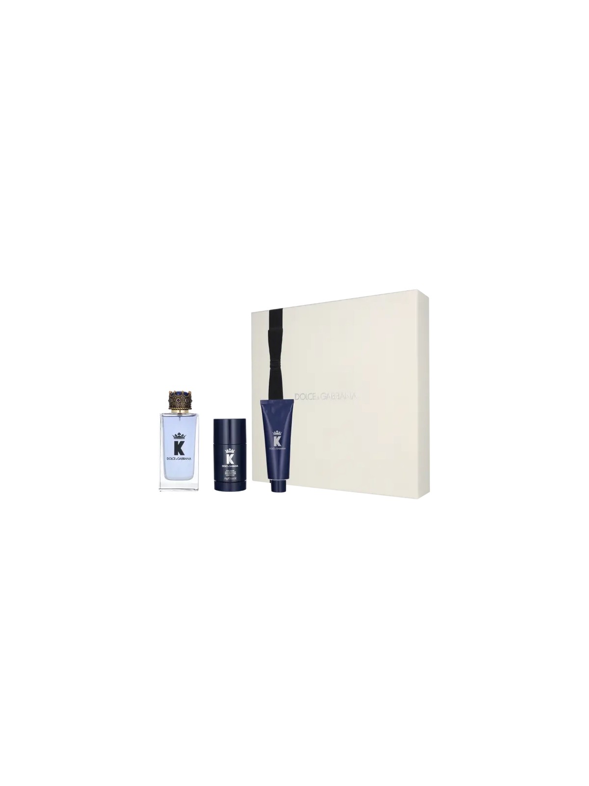 Dolce & Gabbana K Giftset eau de toilette Spray 100 ml Shower Gel 50 ml Deo Stick 75 ml 30ml