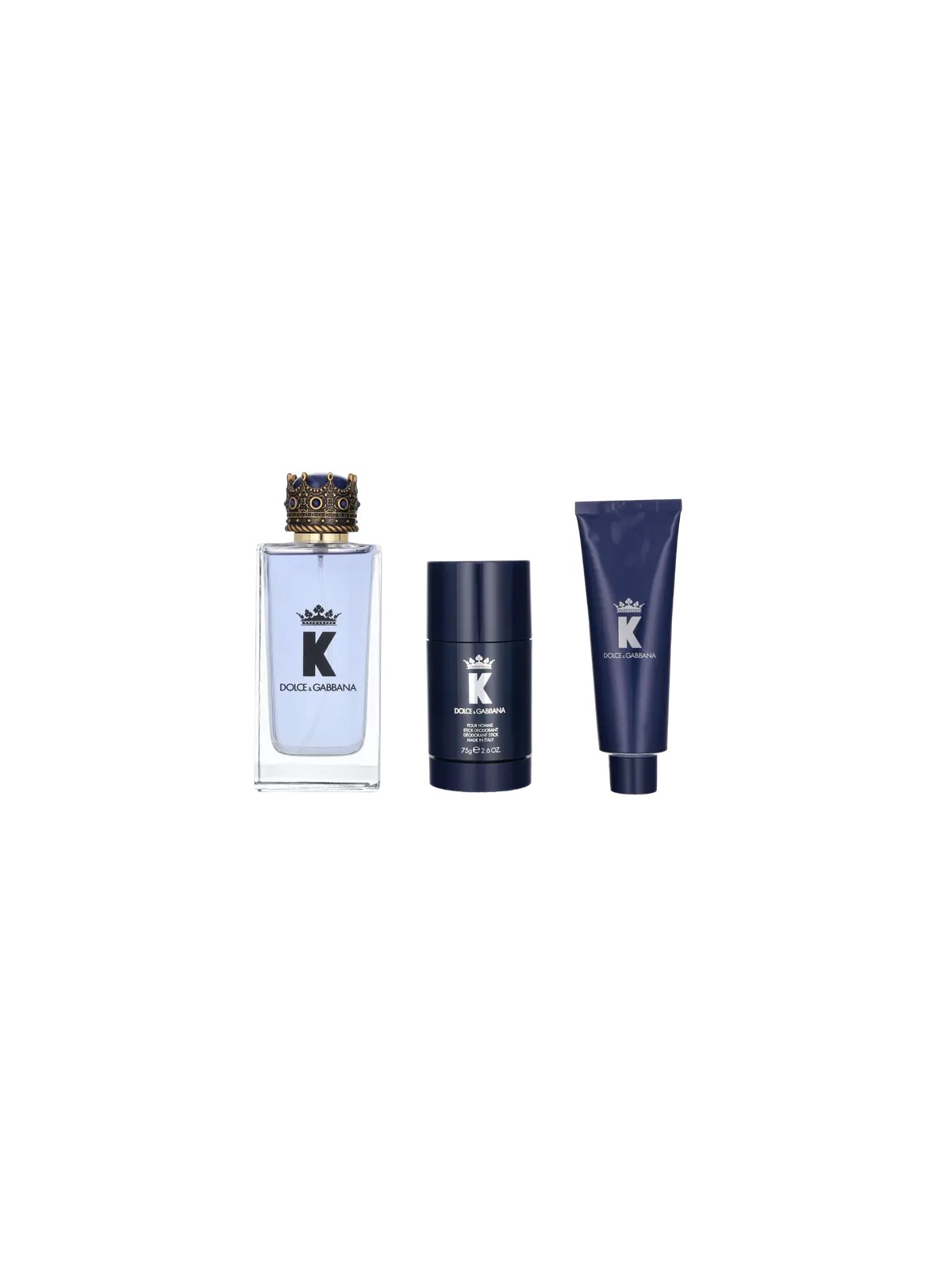Dolce & Gabbana K Giftset eau de toilette Spray 100 ml Shower Gel 50 ml Deo Stick 75 ml 30ml